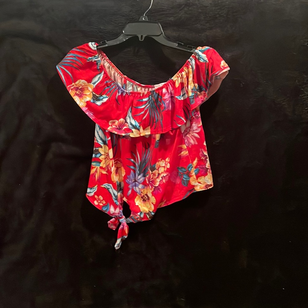 Off the Shoulder Cropped Top